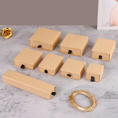 Colorful Matte Jewelry Packaging Boxes Gift Jewelry Storage Box Travel Jewelry Box