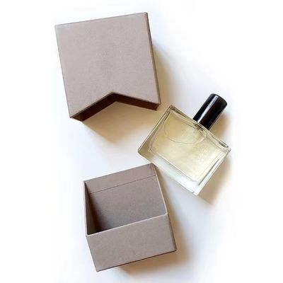 Luxury Pink Black Perfume Packaging Boxes Glass Bottle With EVA Insert