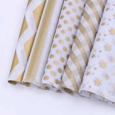 Custom Tissue Paper Gift Wrapping Paper With Company Logo Garment Packaging Paper