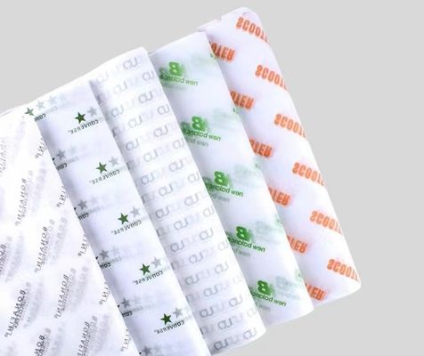 Custom Tissue Paper Gift Wrapping Paper With Company Logo Garment Packaging Paper