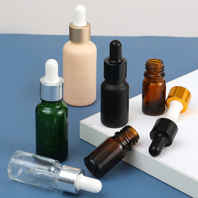 Cosmetic Glass Pipette Empty Dropper Bottles 10ml 100ml