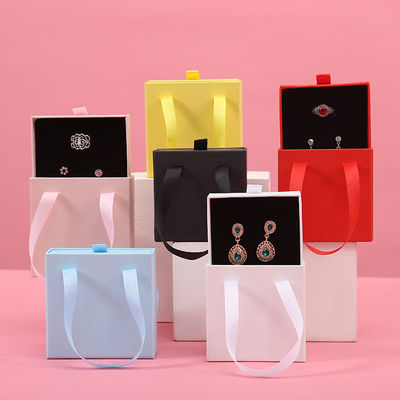 Portable Drawer Jewelry Box Ring Necklace Earrings Bracelet Pendant Storage