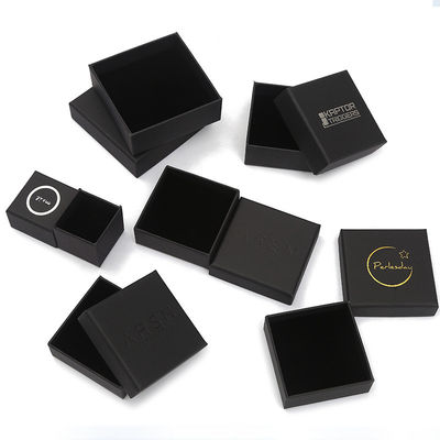 Cardboard Fancy Jewelry Packaging Gift Box Ring Sliding Drawer Paper For Wedding