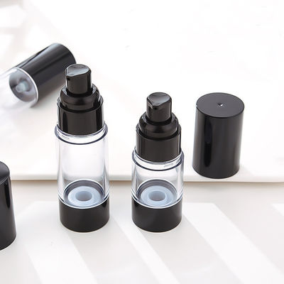 AS Base Material Luxury Empty Airless Spray Pump Bottles 15ml 30ml 50ml 80ml 100ml 120ml for Travel Skincare Convenience
