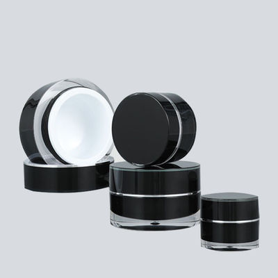 5g 10g 15g 20g 30g 50g 100g Cosmetics Acrylic Gel Nail Jar Matte for Skin Care Cream Frosted Plastic Jars with Screw Lids