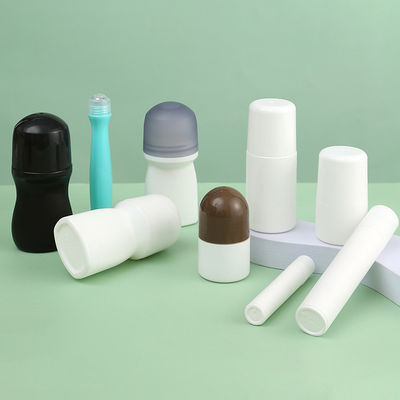 Eco-friendly Private Label Organic Roll on Natural Stone Alum Solid Perfume Deodorant Container Made of PP Body Material