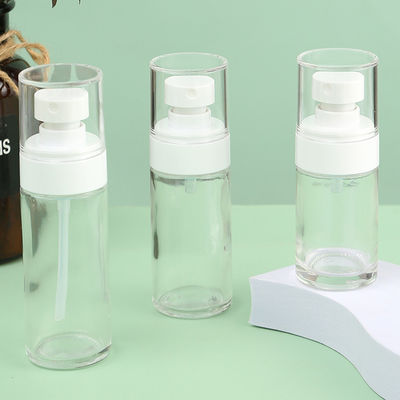 Cylinder 30 ml 50 ml 100 ml 120ml Empty Magnetic Perfume Spray Frosted Glass Bottle Supply with Customized Accepted Logo