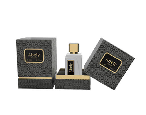 30ml Bottle Packaging Perfume Box Lip And Base Black OEM